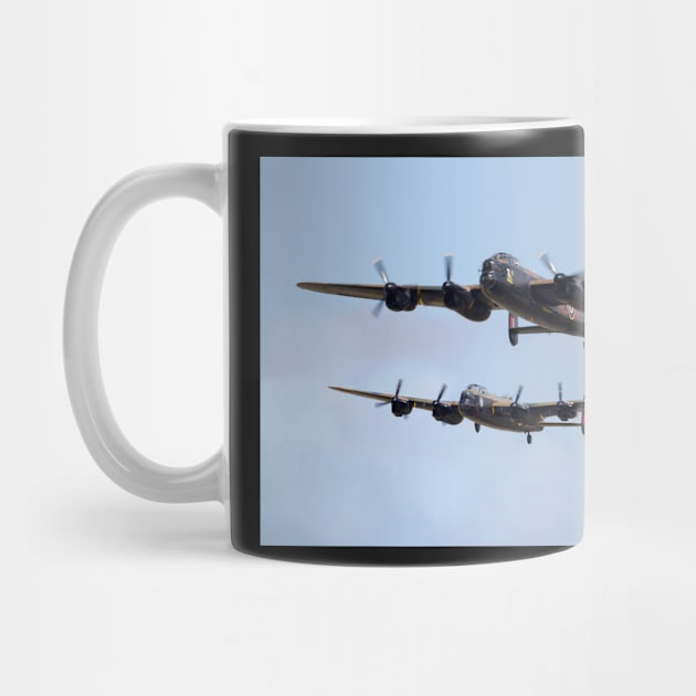 Lancaster Bombers by aviationart